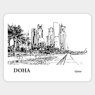Doha Qatar Magnet